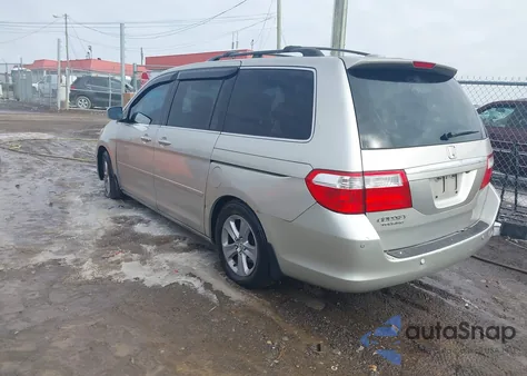 2006 Honda Odyssey Touring из США, поврежденный, VIN 5FNRL38816B001484